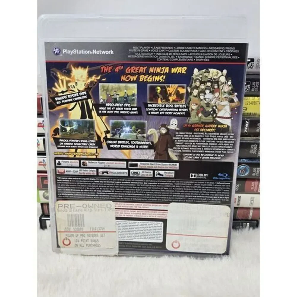 Naruto Shippuden: Ultimate Ninja Storm 3 Playstation 3 (PS3‎ 2013) CIB TESTED
